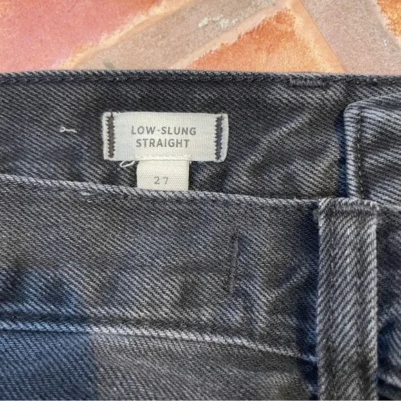 Madewell “Low Slung Straight” Jeans - Picture 8 of 8